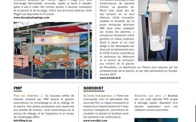 Publication dans l’activité piscine N°101 – ISI-MIROIR best of contraction de la rédaction